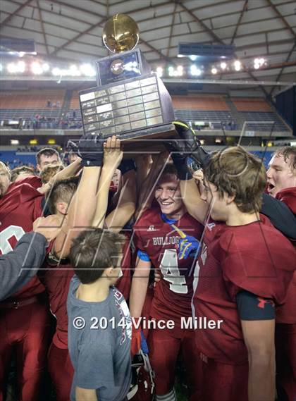 Thumbnail 2 in Napavine vs Okanagan (WIAA 2B Final) photogallery.