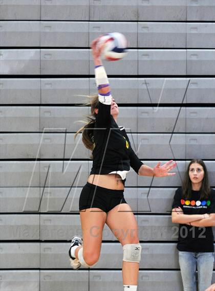 Thumbnail 1 in Mira Costa vs Notre Dame (Durango Fall Classic) photogallery.
