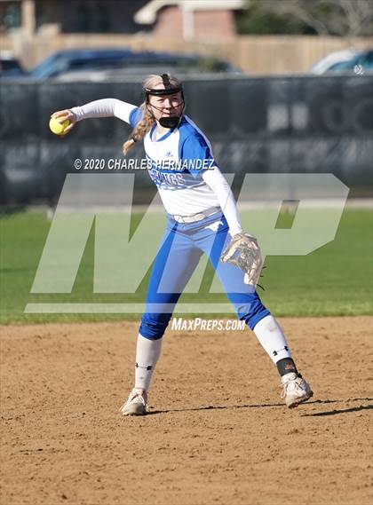 Thumbnail 3 in Belton vs. Friendswood (NFCA Texas High School Leadoff Classic) photogallery.