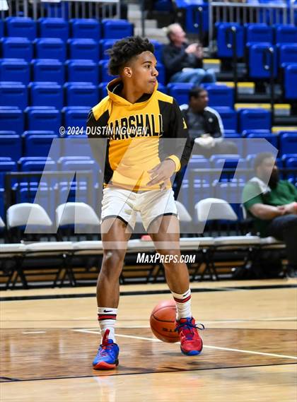 Thumbnail 3 in Fort Bend Marshall vs. Ellison (UIL Basketball 5A Region III Final) photogallery.