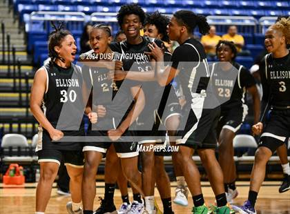 Thumbnail 2 in Fort Bend Marshall vs. Ellison (UIL Basketball 5A Region III Final) photogallery.