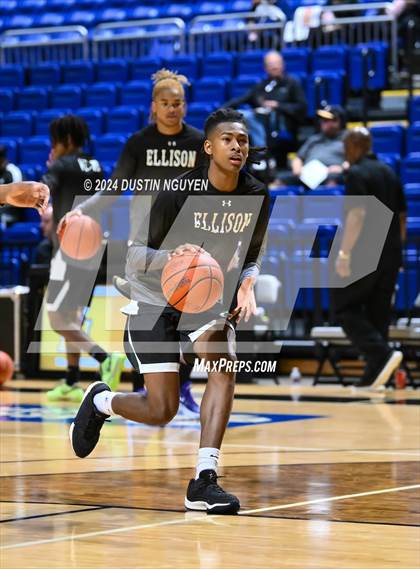 Thumbnail 2 in Fort Bend Marshall vs. Ellison (UIL Basketball 5A Region III Final) photogallery.