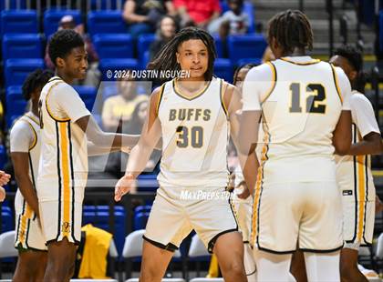 Thumbnail 1 in Fort Bend Marshall vs. Ellison (UIL Basketball 5A Region III Final) photogallery.