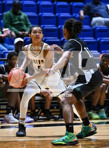 Thumbnail 2 in Fort Bend Marshall vs. Ellison (UIL Basketball 5A Region III Final) photogallery.