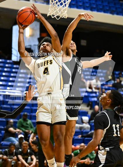 Thumbnail 2 in Fort Bend Marshall vs. Ellison (UIL Basketball 5A Region III Final) photogallery.