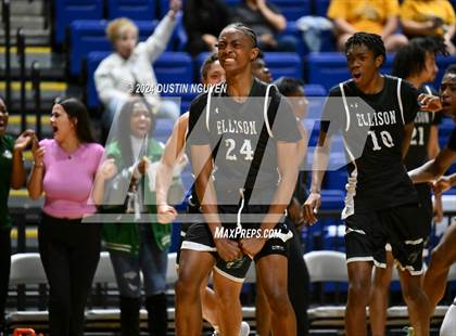 Thumbnail 3 in Fort Bend Marshall vs. Ellison (UIL Basketball 5A Region III Final) photogallery.
