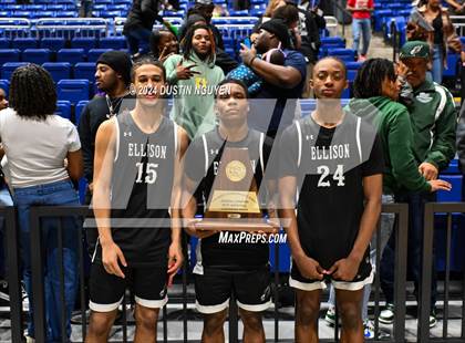 Thumbnail 2 in Fort Bend Marshall vs. Ellison (UIL Basketball 5A Region III Final) photogallery.