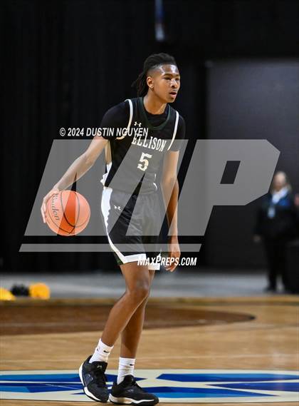 Thumbnail 2 in Fort Bend Marshall vs. Ellison (UIL Basketball 5A Region III Final) photogallery.