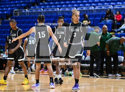 Thumbnail 2 in Fort Bend Marshall vs. Ellison (UIL Basketball 5A Region III Final) photogallery.