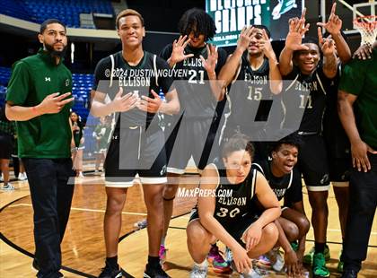 Thumbnail 2 in Fort Bend Marshall vs. Ellison (UIL Basketball 5A Region III Final) photogallery.