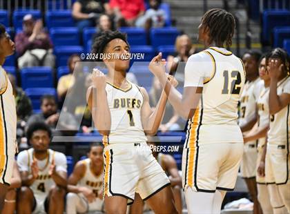 Thumbnail 3 in Fort Bend Marshall vs. Ellison (UIL Basketball 5A Region III Final) photogallery.