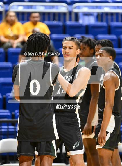 Thumbnail 1 in Fort Bend Marshall vs. Ellison (UIL Basketball 5A Region III Final) photogallery.