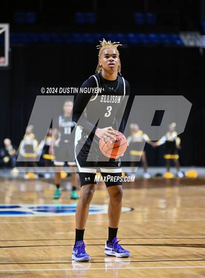 Thumbnail 2 in Fort Bend Marshall vs. Ellison (UIL Basketball 5A Region III Final) photogallery.