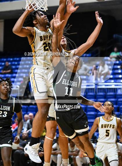 Thumbnail 1 in Fort Bend Marshall vs. Ellison (UIL Basketball 5A Region III Final) photogallery.