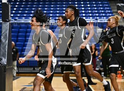 Thumbnail 2 in Fort Bend Marshall vs. Ellison (UIL Basketball 5A Region III Final) photogallery.