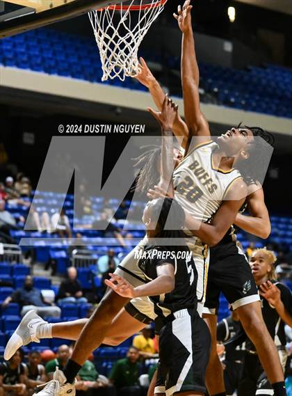 Thumbnail 3 in Fort Bend Marshall vs. Ellison (UIL Basketball 5A Region III Final) photogallery.