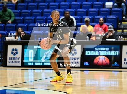 Thumbnail 2 in Fort Bend Marshall vs. Ellison (UIL Basketball 5A Region III Final) photogallery.