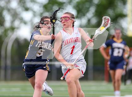 Thumbnail 1 in Webster Thomas @ Canandaigua Academy (Section 5 Class B Final) photogallery.