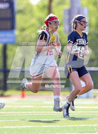 Thumbnail 3 in Webster Thomas @ Canandaigua Academy (Section 5 Class B Final) photogallery.