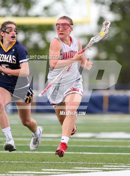 Thumbnail 2 in Webster Thomas @ Canandaigua Academy (Section 5 Class B Final) photogallery.