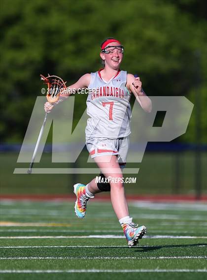 Thumbnail 2 in Webster Thomas @ Canandaigua Academy (Section 5 Class B Final) photogallery.
