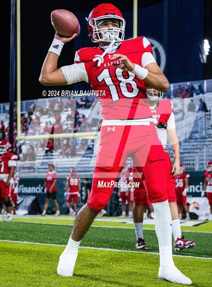Thumbnail 3 in Kahuku vs. St. Louis (HHSAA Open Division Final) photogallery.