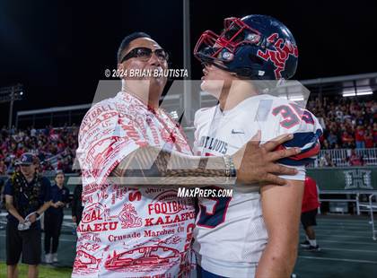Thumbnail 1 in Kahuku vs. St. Louis (HHSAA Open Division Final) photogallery.