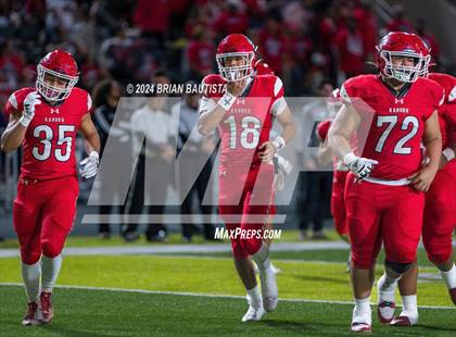 Thumbnail 2 in Kahuku vs. St. Louis (HHSAA Open Division Final) photogallery.