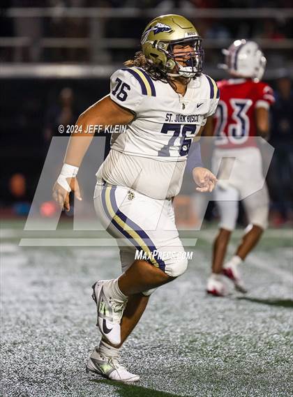 Thumbnail 3 in Chaminade-Madonna vs. St. John Bosco (Broward County Showcase) photogallery.