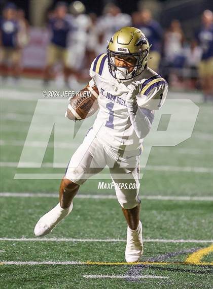 Thumbnail 3 in Chaminade-Madonna vs. St. John Bosco (Broward County Showcase) photogallery.