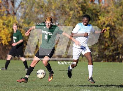 Thumbnail 3 in Nipmuc Regional @ Holy Name Central Catholic (MIAA Division 3 Central Quarterfinal) photogallery.