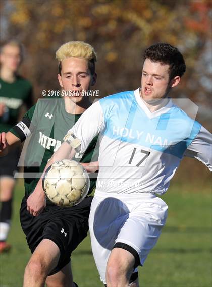 Thumbnail 1 in Nipmuc Regional @ Holy Name Central Catholic (MIAA Division 3 Central Quarterfinal) photogallery.