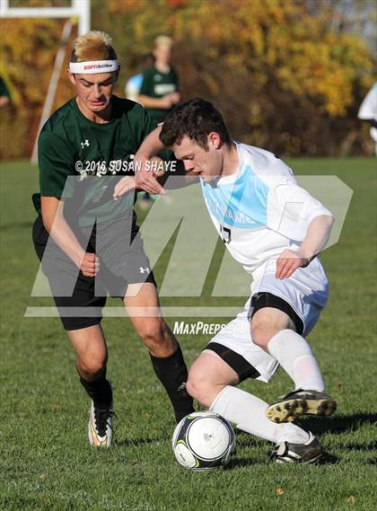 Thumbnail 2 in Nipmuc Regional @ Holy Name Central Catholic (MIAA Division 3 Central Quarterfinal) photogallery.