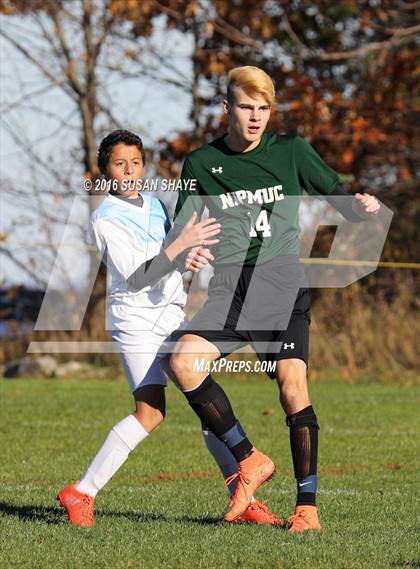 Thumbnail 1 in Nipmuc Regional @ Holy Name Central Catholic (MIAA Division 3 Central Quarterfinal) photogallery.