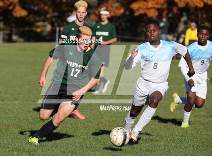 Thumbnail 3 in Nipmuc Regional @ Holy Name Central Catholic (MIAA Division 3 Central Quarterfinal) photogallery.