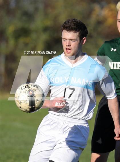 Thumbnail 2 in Nipmuc Regional @ Holy Name Central Catholic (MIAA Division 3 Central Quarterfinal) photogallery.