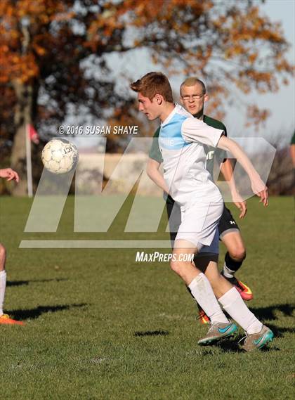Thumbnail 3 in Nipmuc Regional @ Holy Name Central Catholic (MIAA Division 3 Central Quarterfinal) photogallery.