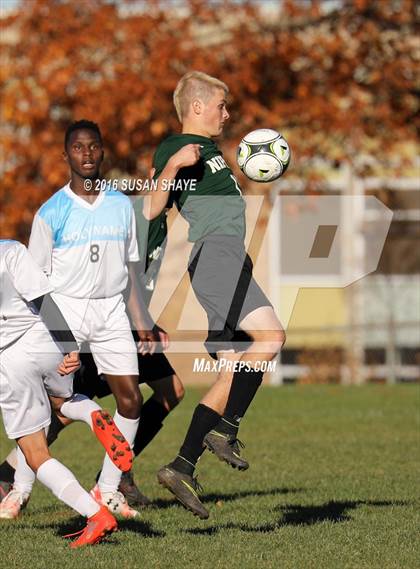Thumbnail 1 in Nipmuc Regional @ Holy Name Central Catholic (MIAA Division 3 Central Quarterfinal) photogallery.