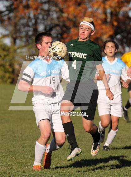 Thumbnail 2 in Nipmuc Regional @ Holy Name Central Catholic (MIAA Division 3 Central Quarterfinal) photogallery.