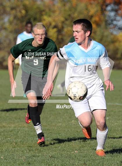 Thumbnail 1 in Nipmuc Regional @ Holy Name Central Catholic (MIAA Division 3 Central Quarterfinal) photogallery.