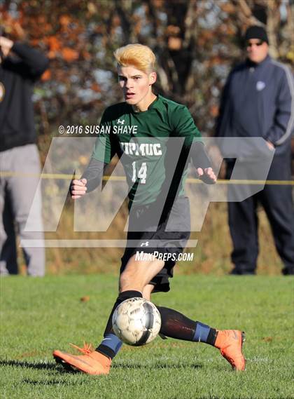Thumbnail 3 in Nipmuc Regional @ Holy Name Central Catholic (MIAA Division 3 Central Quarterfinal) photogallery.