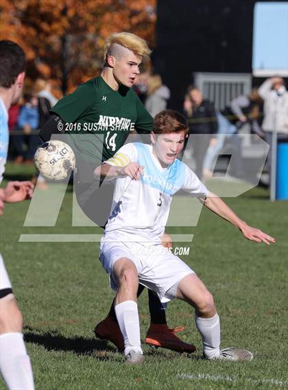 Thumbnail 3 in Nipmuc Regional @ Holy Name Central Catholic (MIAA Division 3 Central Quarterfinal) photogallery.