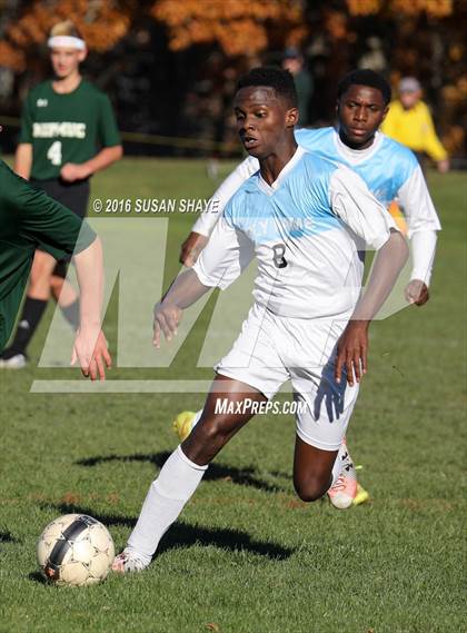 Thumbnail 1 in Nipmuc Regional @ Holy Name Central Catholic (MIAA Division 3 Central Quarterfinal) photogallery.