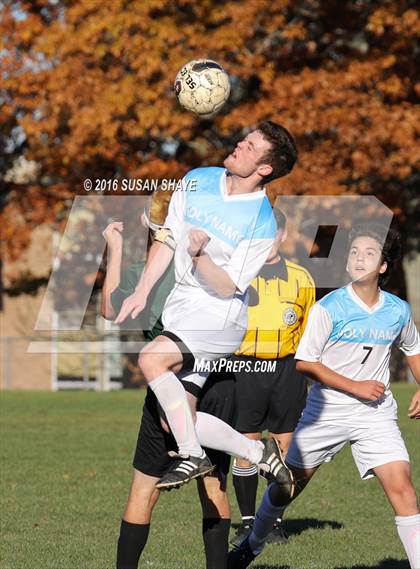 Thumbnail 3 in Nipmuc Regional @ Holy Name Central Catholic (MIAA Division 3 Central Quarterfinal) photogallery.