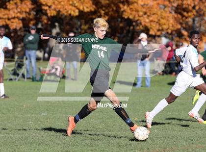 Thumbnail 1 in Nipmuc Regional @ Holy Name Central Catholic (MIAA Division 3 Central Quarterfinal) photogallery.