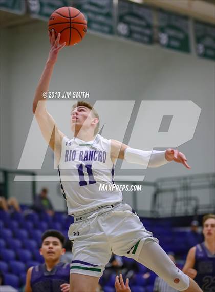 Thumbnail 2 in Piedra Vista vs. Rio Rancho (Jalene Berger Allstate Holiday Hoops Classic) photogallery.