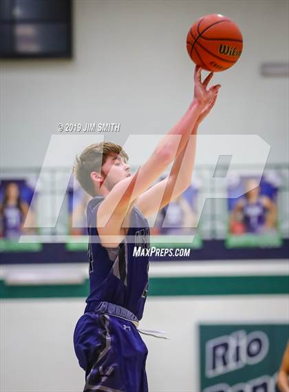Thumbnail 1 in Piedra Vista vs. Rio Rancho (Jalene Berger Allstate Holiday Hoops Classic) photogallery.