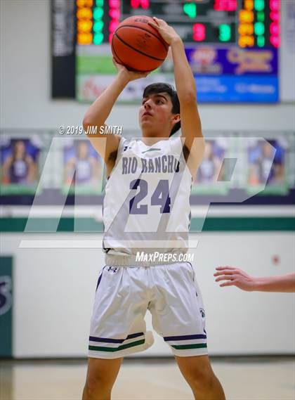 Thumbnail 2 in Piedra Vista vs. Rio Rancho (Jalene Berger Allstate Holiday Hoops Classic) photogallery.
