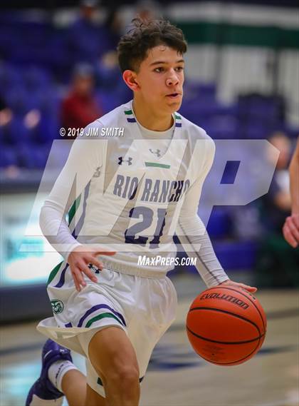 Thumbnail 2 in Piedra Vista vs. Rio Rancho (Jalene Berger Allstate Holiday Hoops Classic) photogallery.