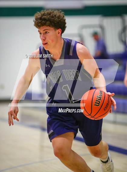Thumbnail 3 in Piedra Vista vs. Rio Rancho (Jalene Berger Allstate Holiday Hoops Classic) photogallery.